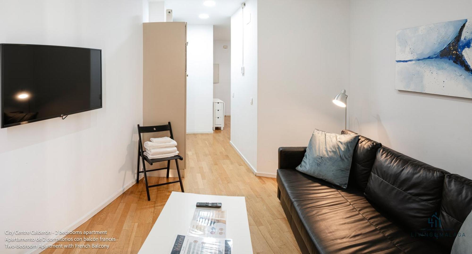 Appartement Living4Malaga Calderon De La Barca Chambre photo