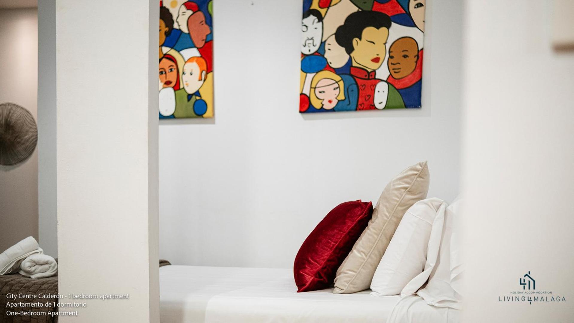 Appartement Living4Malaga Calderon De La Barca Chambre photo